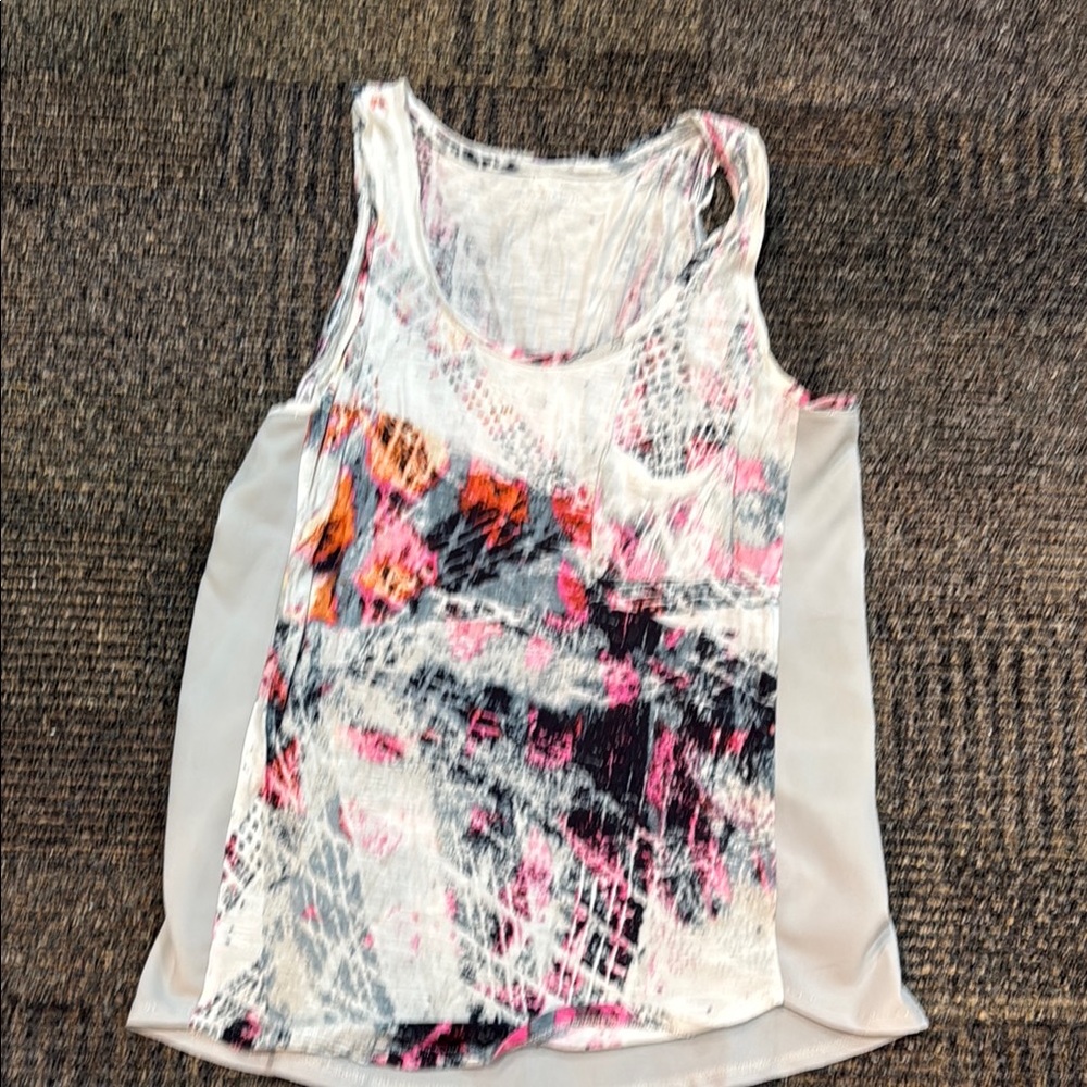 Calvin Klein women’s Medium Geométrico print Tank Top